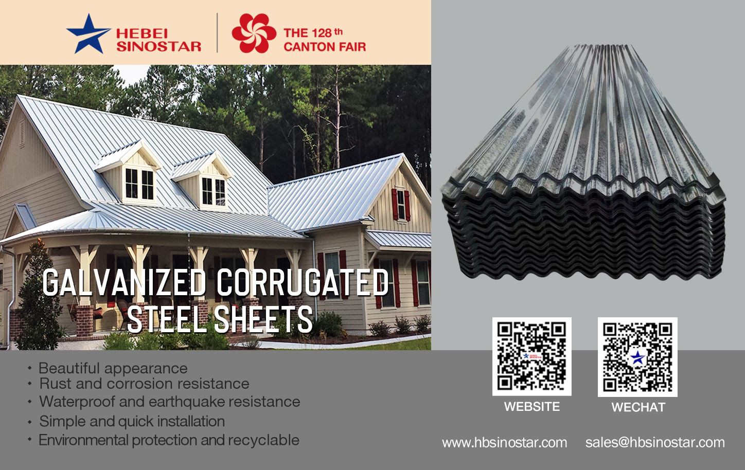 Roofing galvanized steel sheets Hebei Sinostar-5